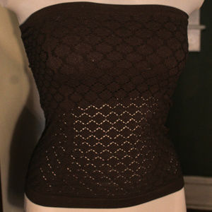 Free People Honey Textured Tube Top